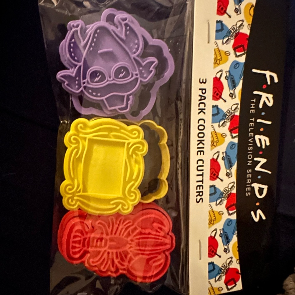 FRIENDS Themed Cookie Cutter Trio